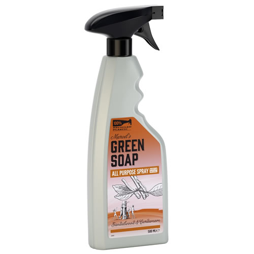 M.Green soap Allesreiniger sandelhout &amp; kardemon spray 500ml