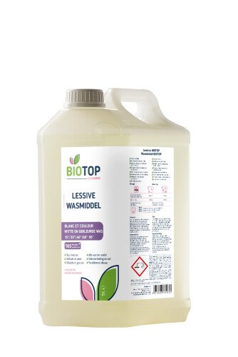 Biotop Geconcentreerd vloeibaar wasmiddel geschikt voor alle wasgoed 5 L