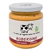 La Vache Bio aubergine spread 200 ml