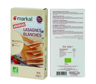 Markal Lasagne wit bio 250g