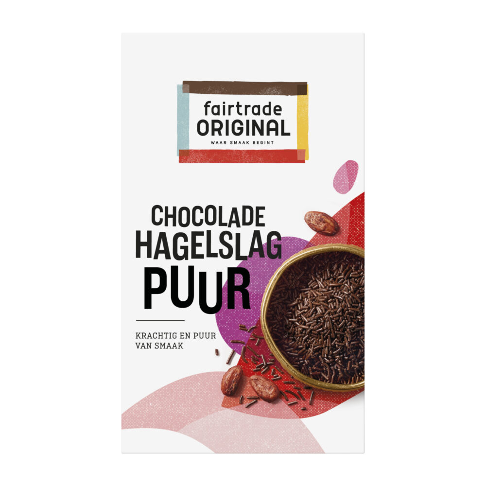 Oxfam Hagelslag puur 380g
