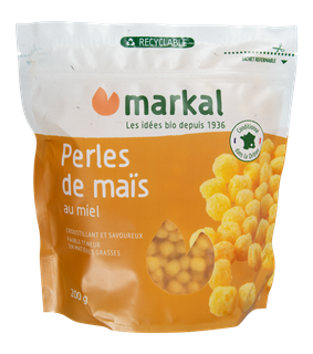 Markal Maïsparels met honing bio 200g