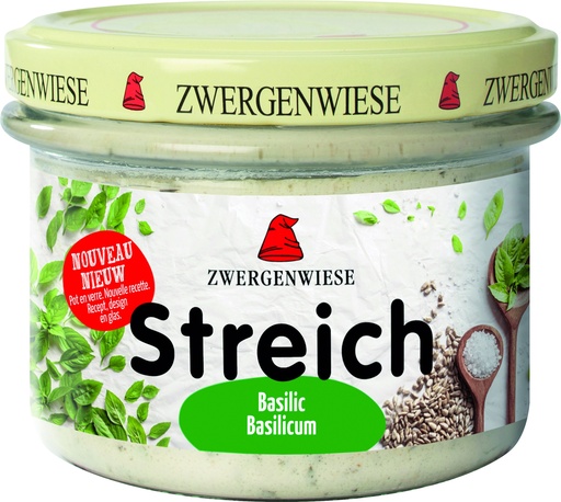 [30582] Zwergenwiese Basilicum spread bio 180g