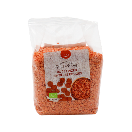 [31085] Pure & Prime Linzen rood bio 500g