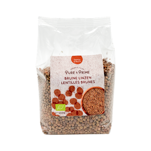 [31087] Pure & Prime Linzen bruin bio 500g