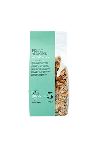 [31191] I Just Love Breakfast #5 Pecan amandel granola bio 250g