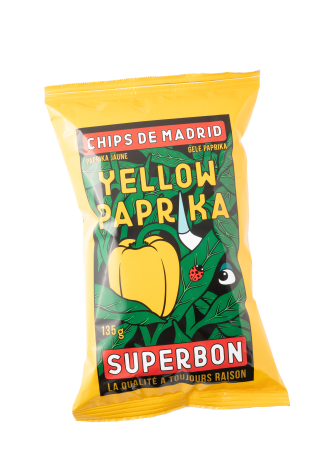 [33676] Superbon Chips yellow paprika 135gr