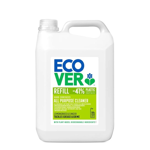 [EC0107] Ecover Allesreiniger citroengras & gember 5L