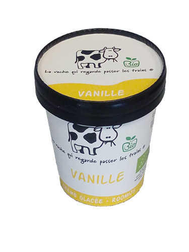 [LV8010] La Vache Vanille roomijs bio 500ml