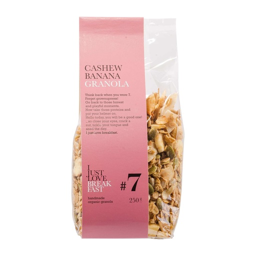 I Just Love Breakfast #7 Cashew & Banana 250g